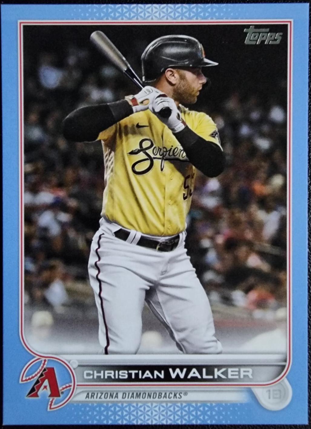 Christian Walker [Father's Day Powder Blue] #75