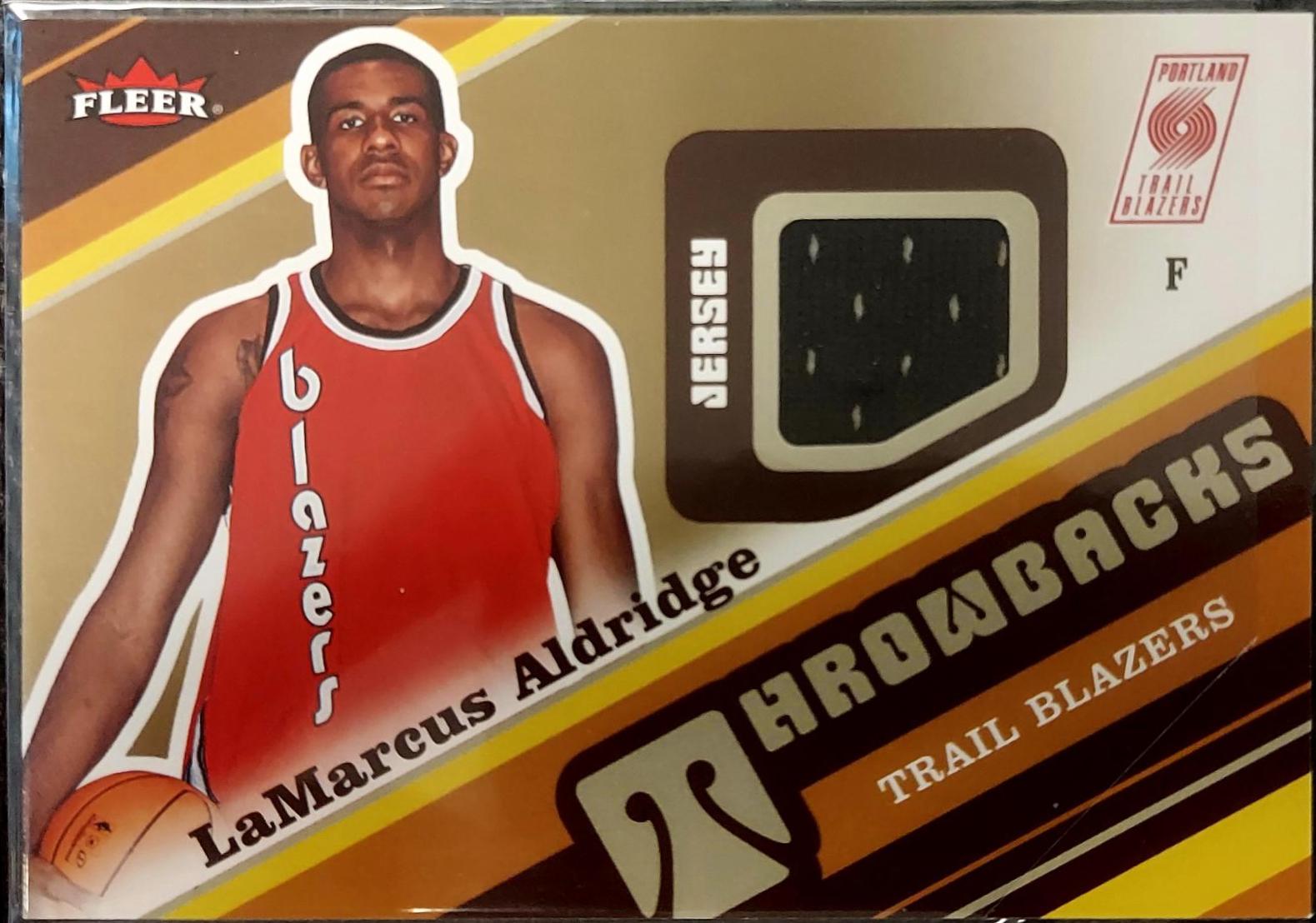 LaMarcus Aldridge #T-LA Basketball Cards 2006 Fleer Throwbacks