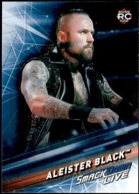 Aleister Black #2 Wrestling Cards 2019 Topps WWE Smackdown Live