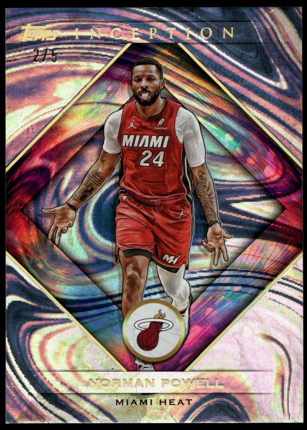 Norman Powell #12 2025-26 Topps Inception Basketball