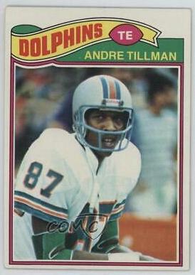 Andre Tillman #93 Football Cards 1977 Topps