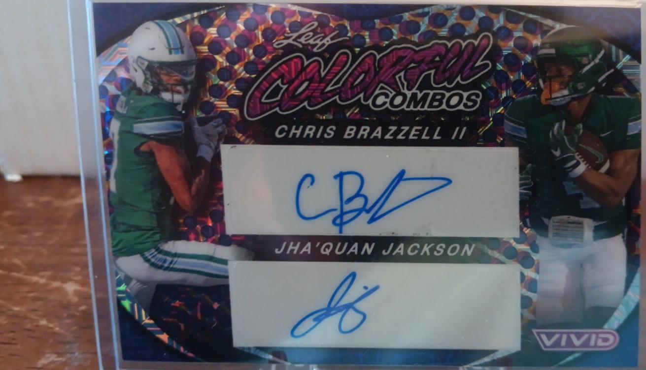 Chris Brazzell II / Jha'Quan Jackson [Prismatic] #CCD-8