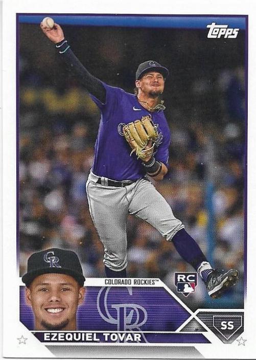 Ezequiel Tovar #COL-10 Baseball Cards 2023 Topps Team Set