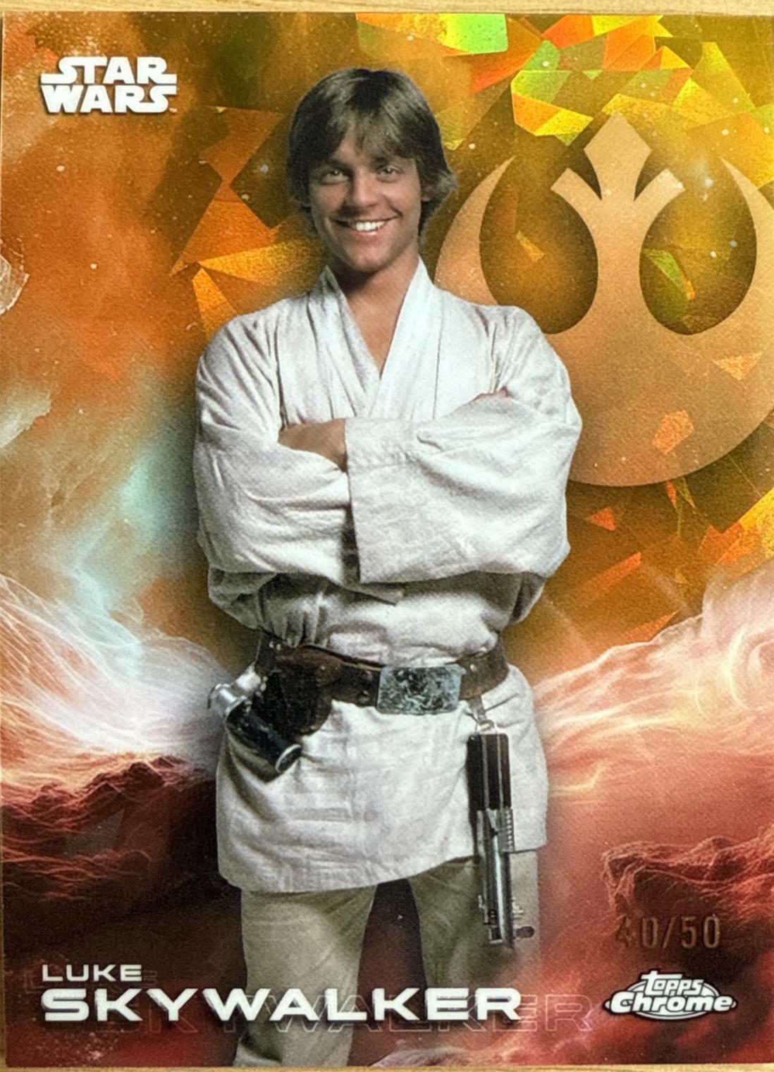 2025 Luke Skywalker [Gold Sapphire] #83