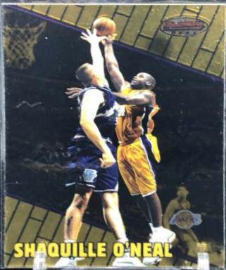 Shaquille O'Neal #17 Basketball Cards 1999 Bowman's Best