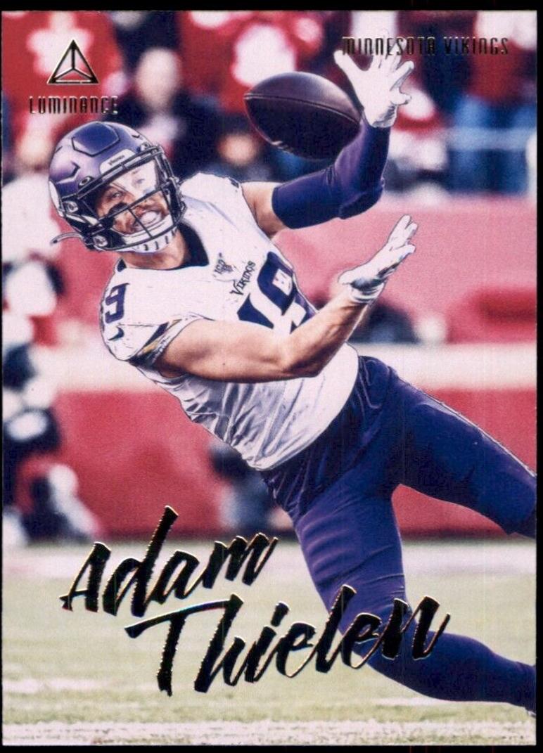 Adam Thielen #67 2020 Panini Luminance Football
