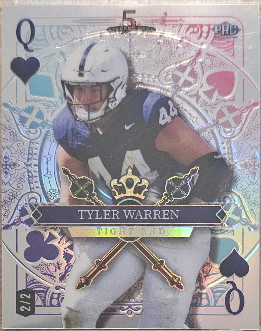 Tyler Warren [Queen Hearts Purple/Cyan/Pink Rainbow] #SDJH-TWN