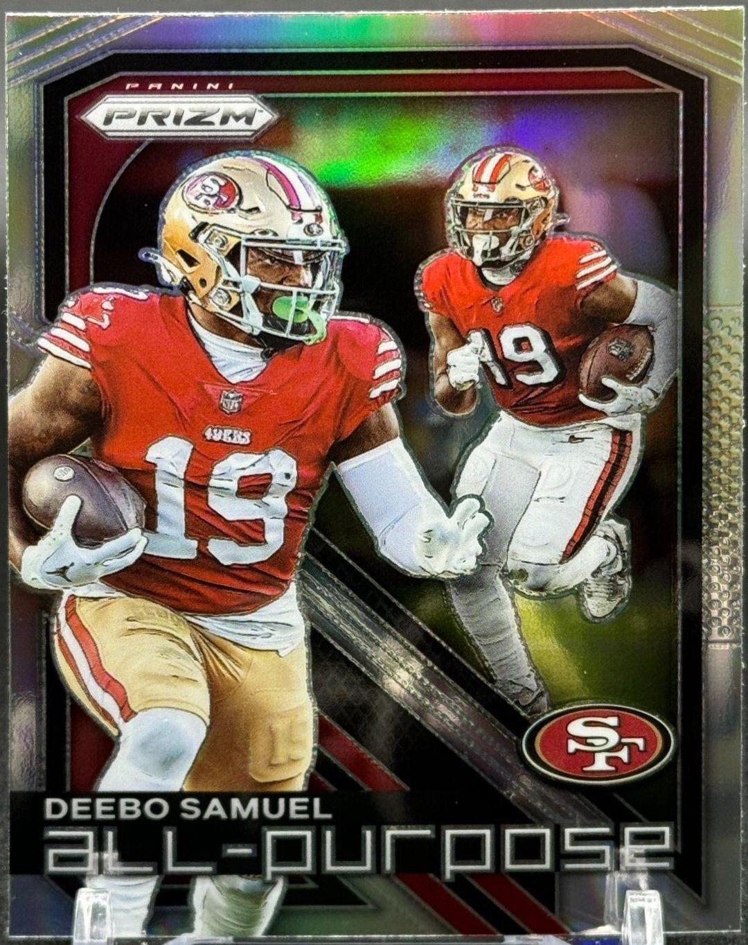 Deebo Samuel #APP-DSL Football Cards 2023 Panini Prizm All Purpose