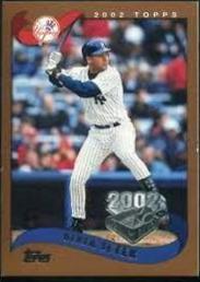 Derek Jeter #2 Baseball Cards 2002 Topps Opening Day