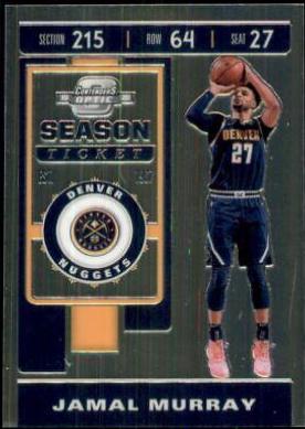 Jamal Murray #58 2019-20 Panini Contenders Optic Basketball