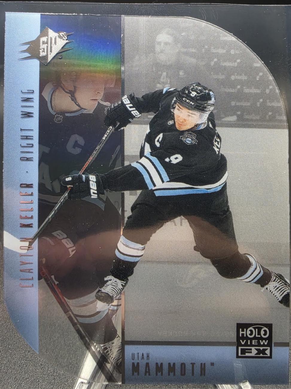 Clayton Keller #HV-28 2025-26 SPx Hockey Holoview F/X