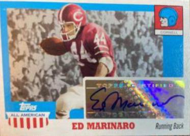 Ed Marinaro #A-EMA Football Cards 2005 Topps All American Autograph