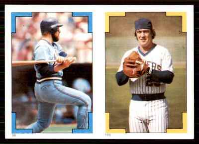 Ted Simmons, Ken Oberkfell Baseball Cards 1986 O Pee Chee Stickers
