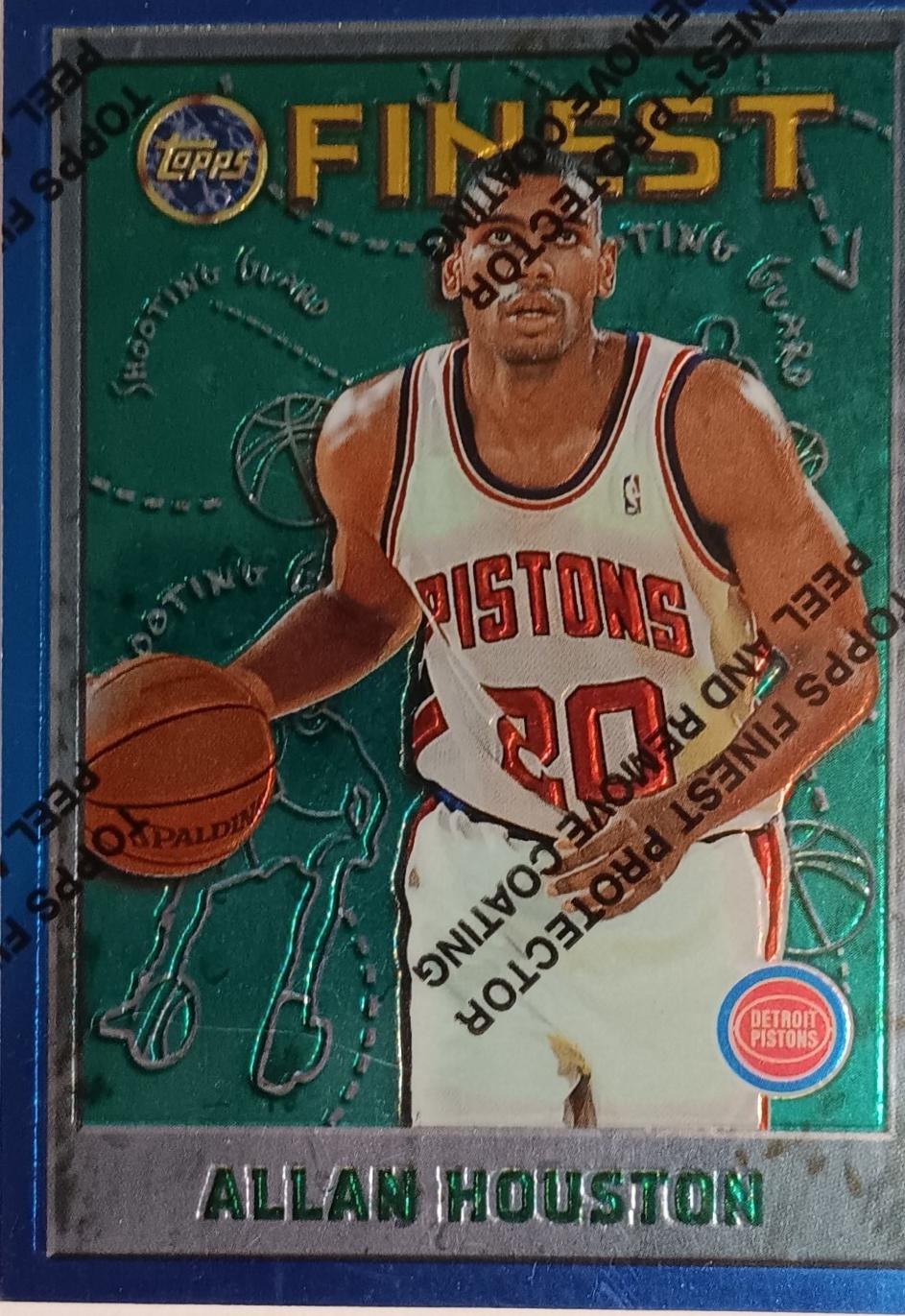 Allan Houston #153 1995 Finest Basketball