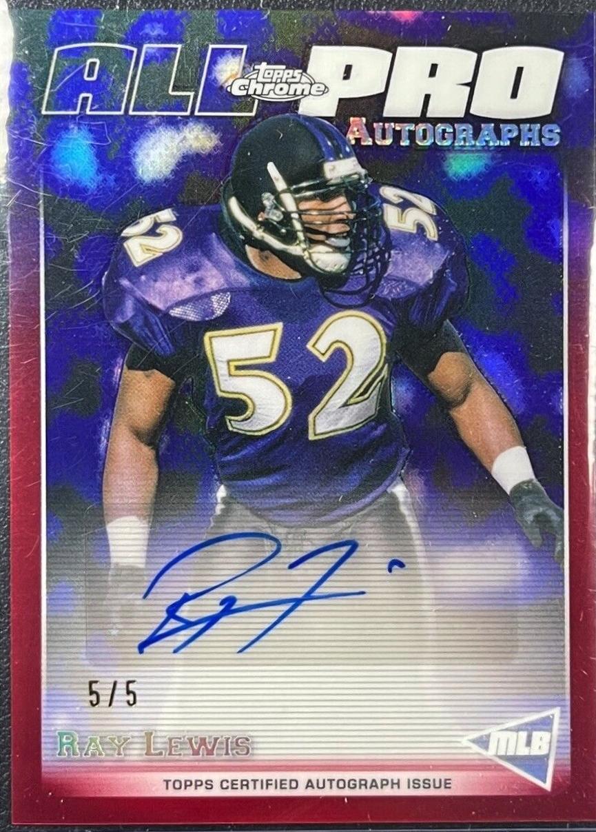 Ray Lewis [Red Refractor] #APA-RL