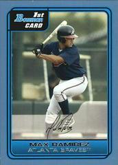 Max Ramirez #B52 Baseball Cards 2006 Bowman Prospects Prices