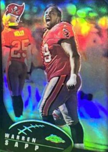 Warren Sapp [Black Refractor] #78