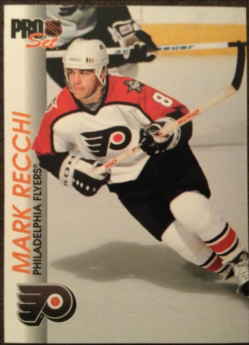 Mark Recchi #131 Hockey Cards 1992 Pro Set