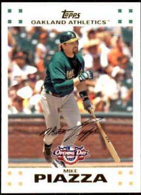 Mike Piazza #2 Baseball Cards 2007 Topps Opening Day