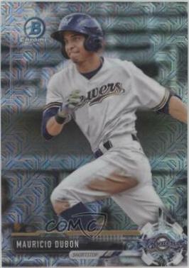 Mauricio Dubon #BCP40 2017 Bowman Mega Box Chrome Prospects Baseball