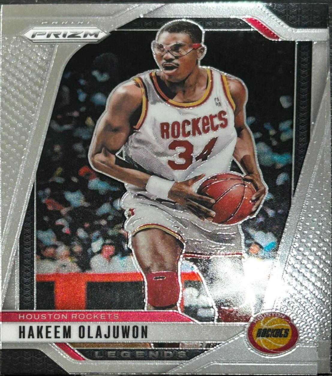 Hakeem Olajuwon #296 Basketball Cards 2024 Panini Prizm