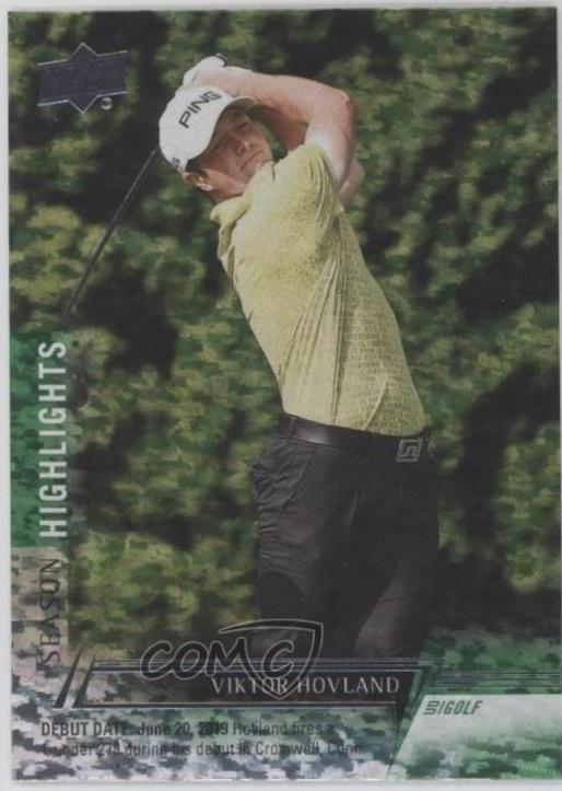 Viktor Hovland #65 2024 Upper Deck Golf