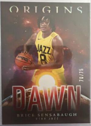 Brice Sensabaugh #1 Basketball Cards 2023 Panini Origins Dawn