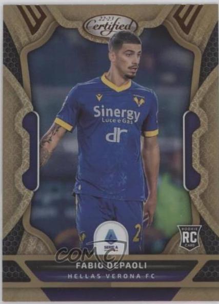 Fabio Depaoli #136 Soccer Cards 2022 Panini Chronicles Serie A
