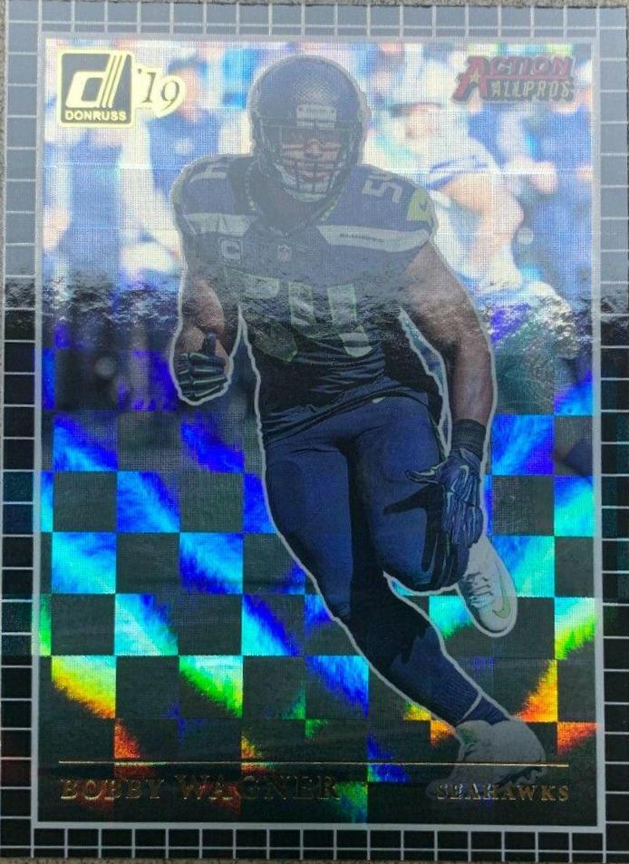 Bobby Wagner #AAP 4 Football Cards 2019 Donruss Action All Pros