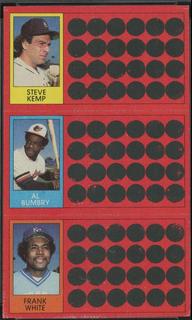 Al Bumbry, Frank White, Steve Kemp