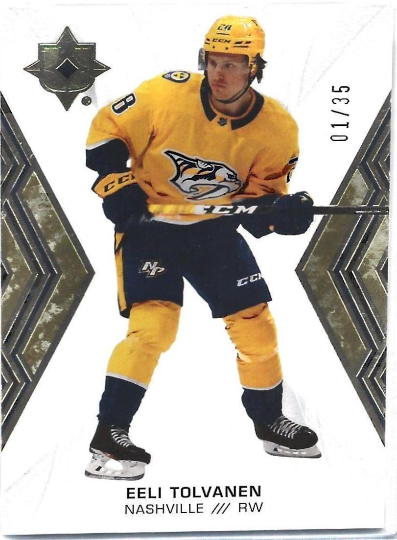 Eeli Tolvanen #28 2021 Ultimate Collection Hockey