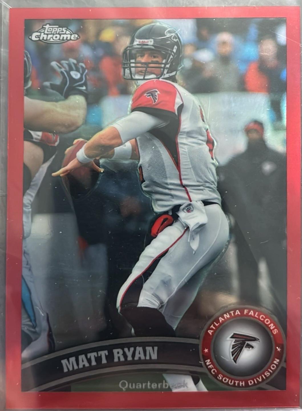 Matt Ryan [Red Refractor] #140