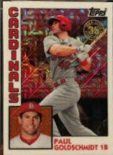Paul Goldschmidt #4 Baseball Cards 2019 Topps Silver Pack 1984 Chrome Promo