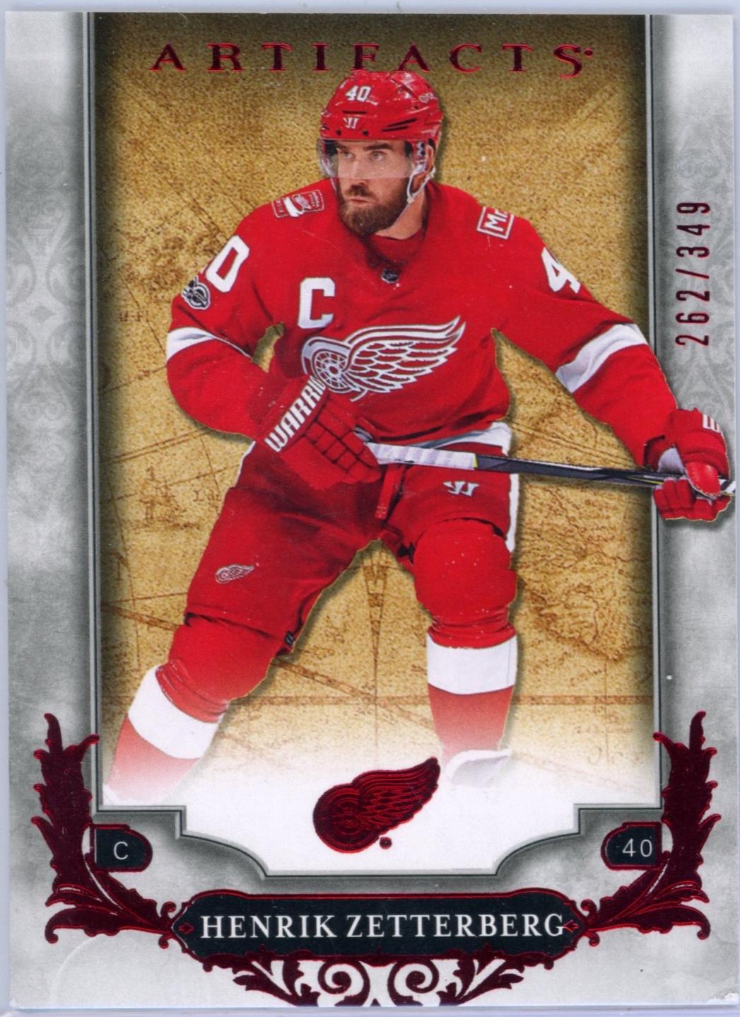 Henrik Zetterberg #122 2018-19 Upper Deck Artifacts Hockey