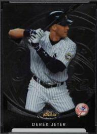 Derek Jeter #14 Baseball Cards 2010 Finest