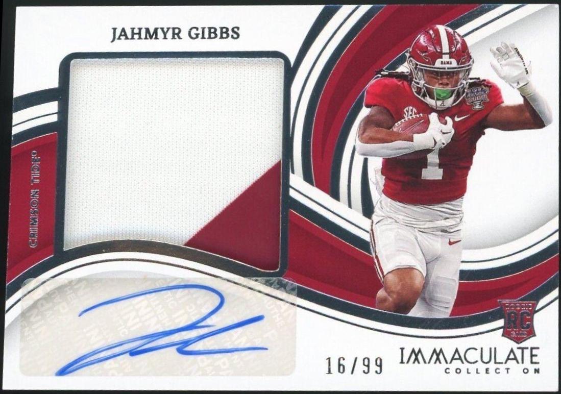Jahmyr Gibbs [Red] #PPRA-JAG