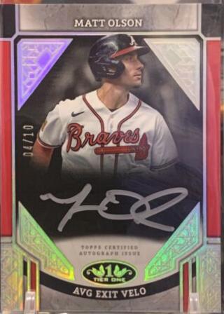 Matt Olson [Holo Silver Foil] #ASA-MO