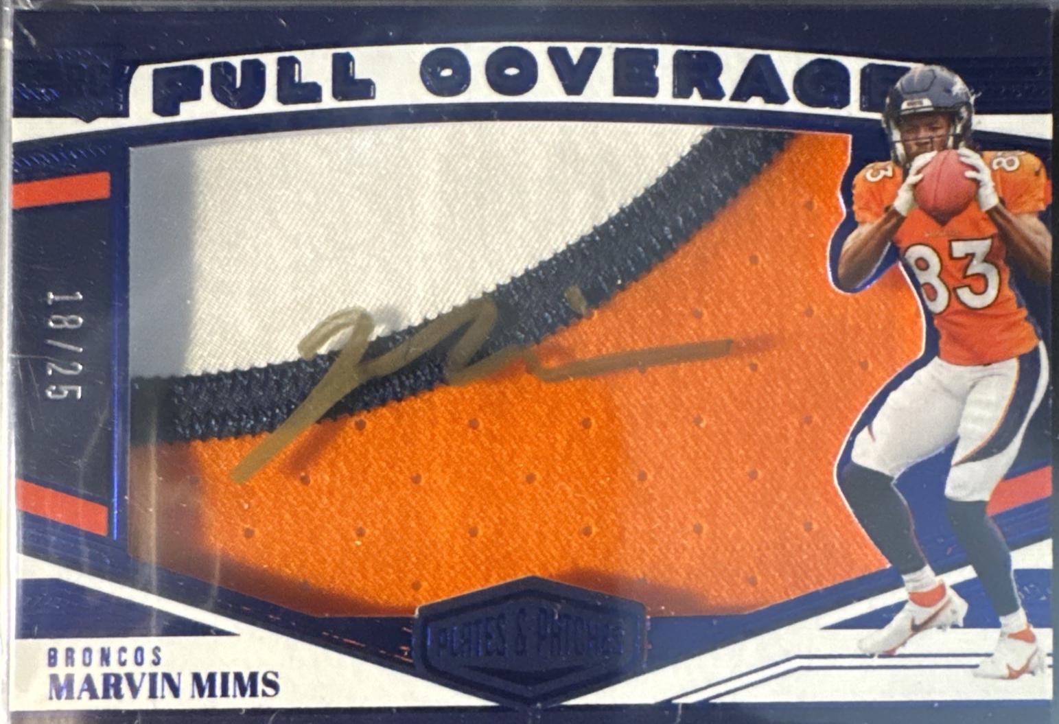 Marvin Mims [Autograph] #FC-22