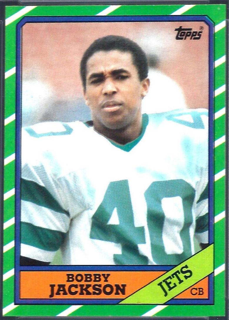 Bobby Jackson #109 1986 Topps Football