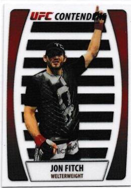 Jon Fitch #C-JF Ufc Cards 2011 Topps UFC Title Shot Contenders