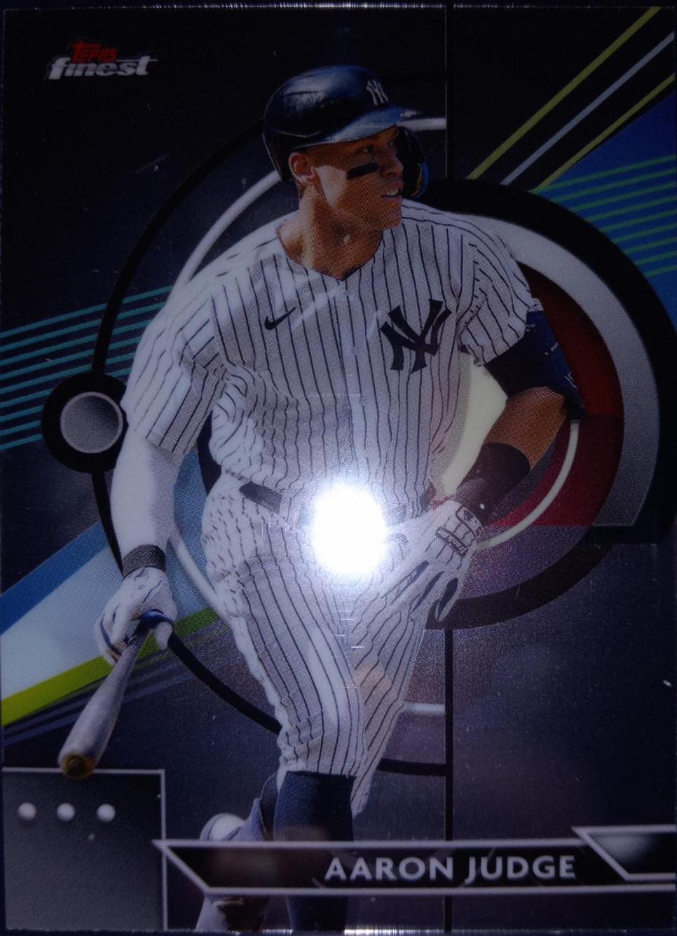 Aaron Judge #1 Baseball Cards 2023 Topps Finest