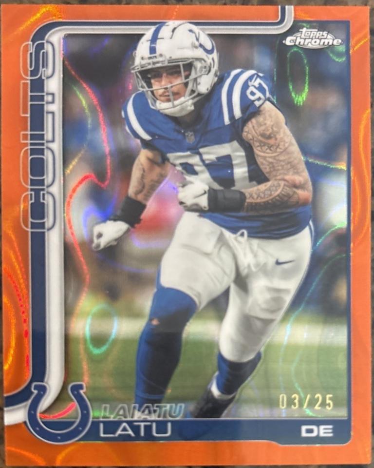 Laiatu Latu [Orange Refractor] #128