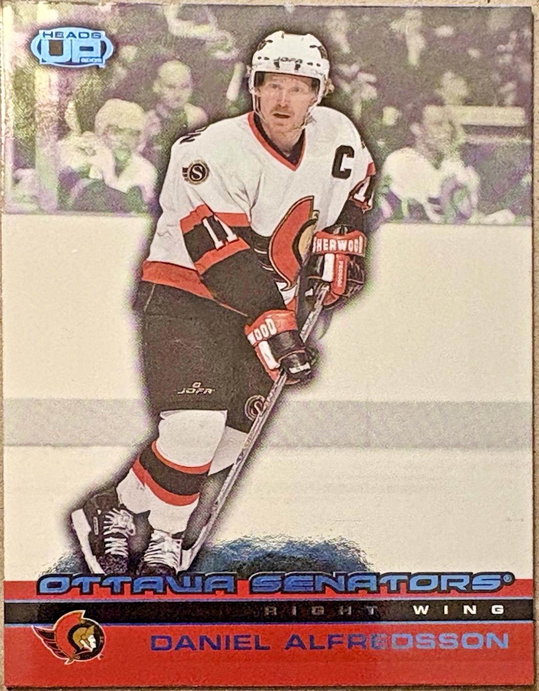 Daniel Alfredsson #84 2002 Pacific Heads Up Hockey