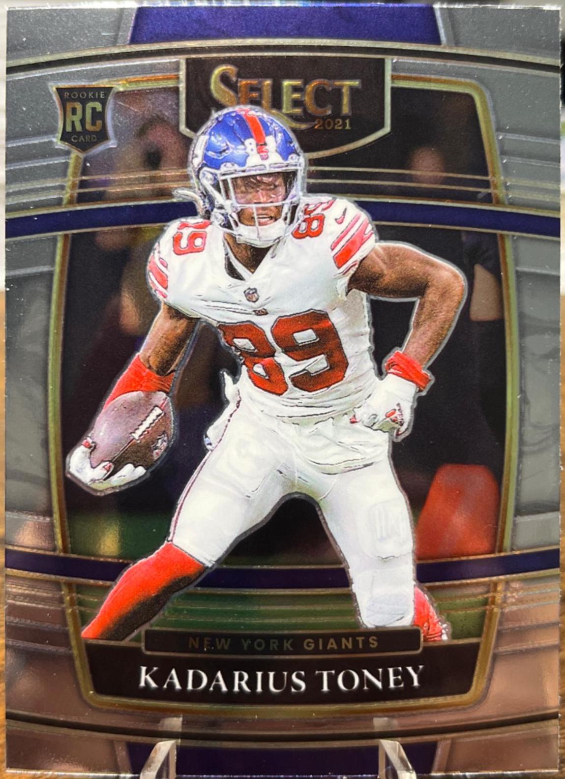 Kadarius Toney #52 Football Cards 2021 Panini Select