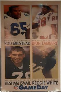 Dion Lambert, Hesham Ismail, Reggie White, Rod Milstead