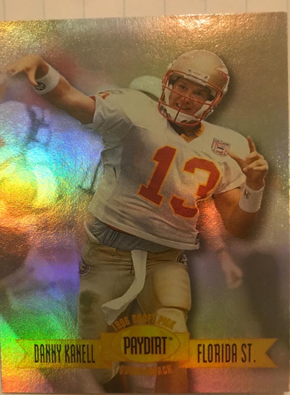 Danny Kanell #23 Football Cards 1996 Press Pass Paydirt