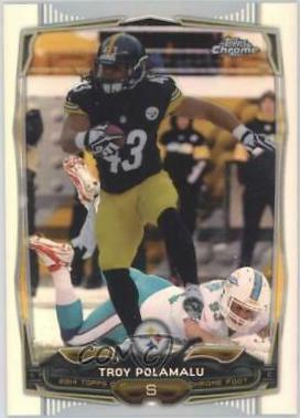 Troy Polamalu [Refractor] #30