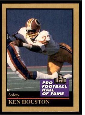 Ken Houston #67 1991 Enor Pro HOF Football