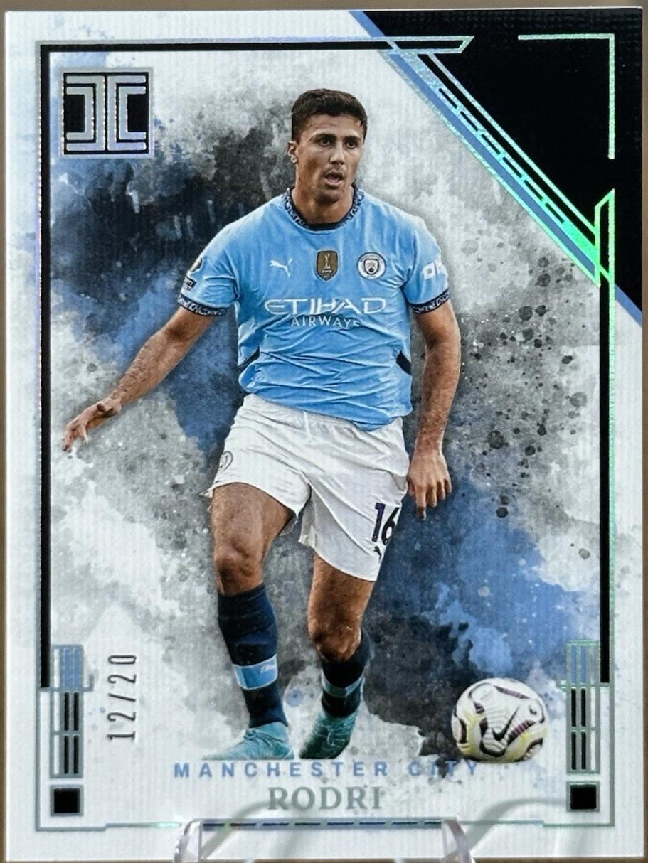Rodri #54 2024 Panini Impeccable Premier League