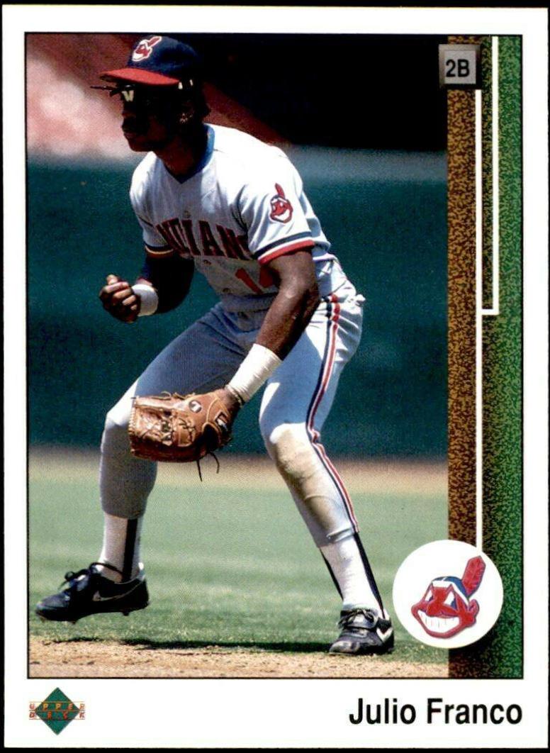 1989 Julio Franco #186
